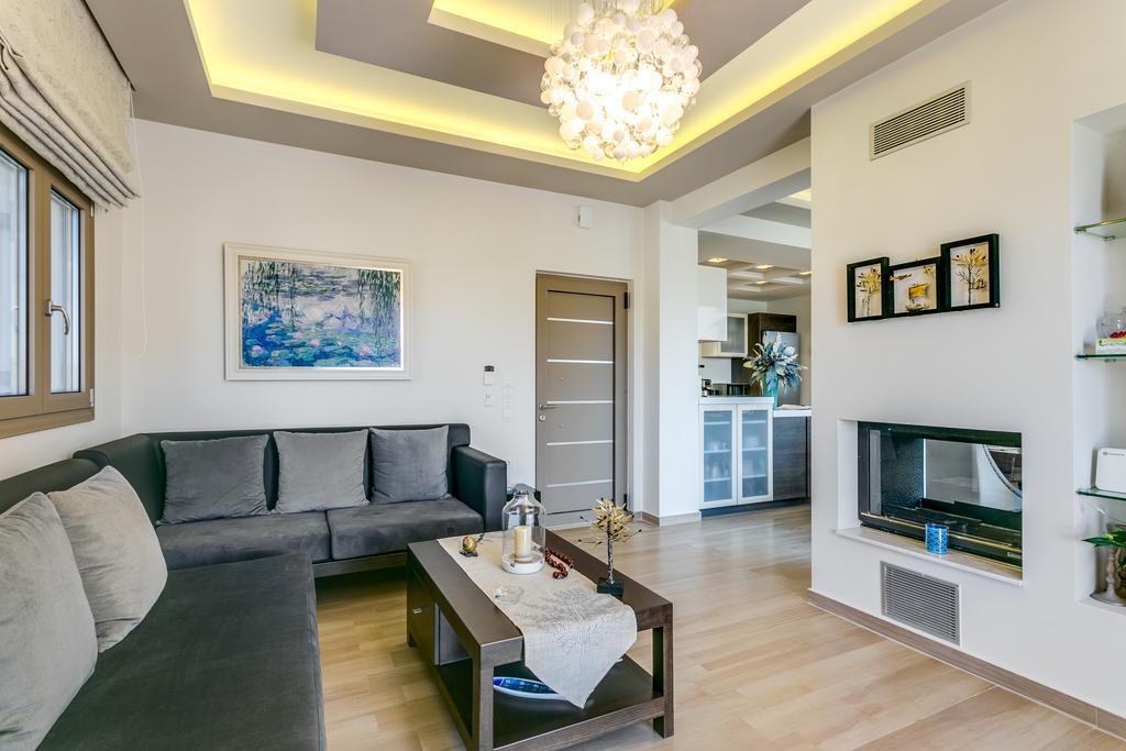 Nea Kydonia Superior Villa Marina Mare Sauna Hammam מראה חיצוני תמונה